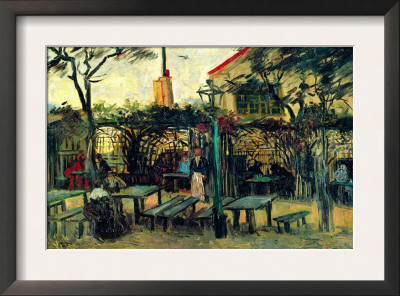 Terrace Of A Cafe by Vincent Van Gogh Pricing Limited Edition Print image