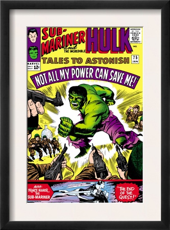 Tales To Astonish #75 Cover: Hulk by Vince Colletta Pricing Limited Edition Print image