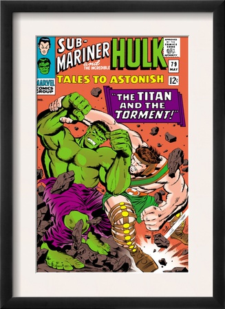 Tales To Astonish #79 Cover: Hulk And Hercules by Bill Everett Pricing Limited Edition Print image