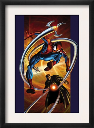 Ultimate Spider-Man #57 Cover: Spider-Man And Doctor Octopus by Mark Bagley Pricing Limited Edition Print image