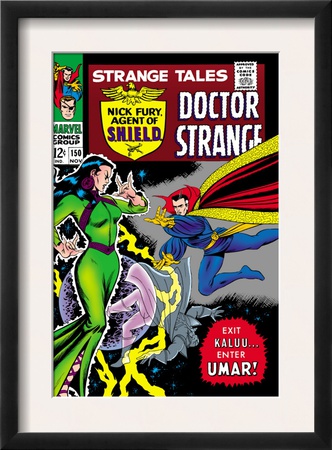 Strange Tales #150 Cover: Dr. Strange And Umar by Bill Everett Pricing Limited Edition Print image