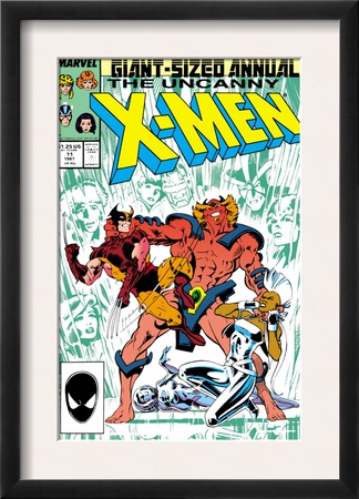 Uncanny X-Men Annual #11 Cover: Horde, Storm And Wolverine by Alan Davis Pricing Limited Edition Print image