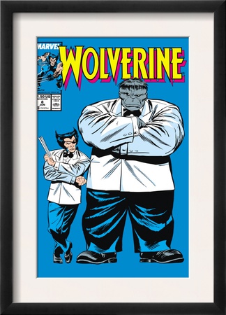 Wolverine #8 Cover: Wolverine And Hulk by Rob Liefeld Pricing Limited Edition Print image