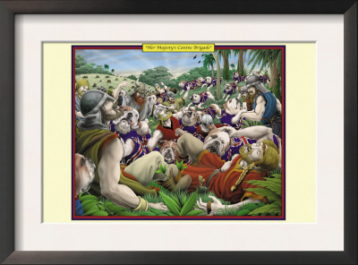 Her Majesty's Canine Brigade by Richard Kelly Pricing Limited Edition Print image