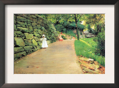 In The Park - A Byway by William Merritt Chase Pricing Limited Edition Print image
