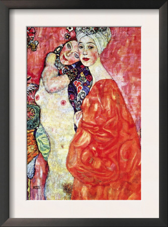 The Girlfriends by Gustav Klimt Pricing Limited Edition Print image