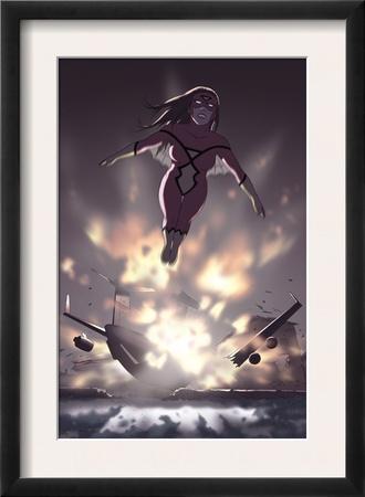 Spider-Woman: Origin #3 Cover: Spider Woman Charging by Jonathan Luna Pricing Limited Edition Print image