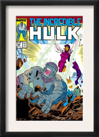 Incredible Hulk #338 Cover: Mercy And Hulk Charging by Todd Mcfarlane Pricing Limited Edition Print image