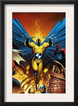 New Avengers #2 Cover: Sentry by Trevor Hairsine Pricing Limited Edition Print image