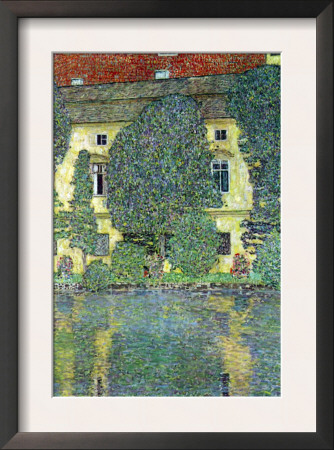 Castle At The Attersee by Gustav Klimt Pricing Limited Edition Print image
