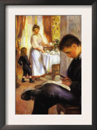 Breakfast At Berneval by Pierre-Auguste Renoir Pricing Limited Edition Print image