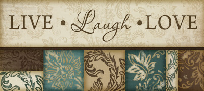 Live Laugh Love by Jennifer Pugh Pricing Limited Edition Print image