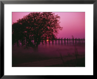 U Bein Bridge, Mandalay, Myanmar by Grayce Roessler Pricing Limited Edition Print image