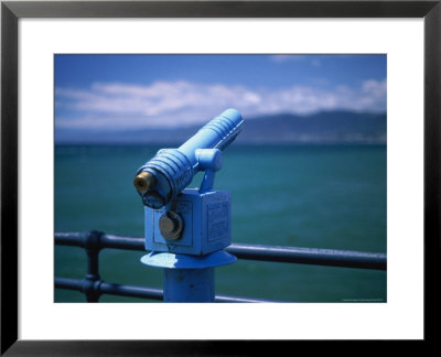 Tourist Telescope, Santa Monica, Ca by Mitch Diamond Pricing Limited Edition Print image