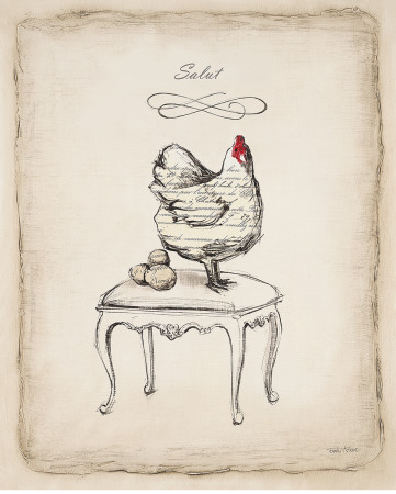 Salut Chick by Emily Adams Pricing Limited Edition Print image