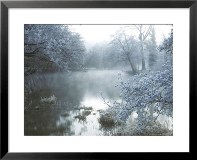 River Stour In Winter, Uk by David Boag Pricing Limited Edition Print image