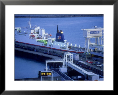 Dover Docks, Uk by Mike England Pricing Limited Edition Print image