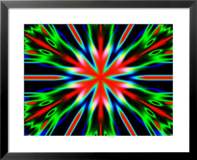Multi-Coloured Abstract Background by Albert Klein Pricing Limited Edition Print image