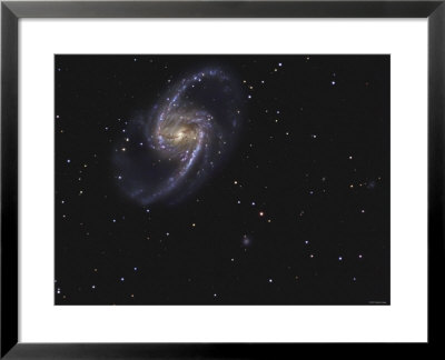 Ngc 1365 Is A Barred Spiral Galaxy In The Constellation Fornax by Stocktrek Images Pricing Limited Edition Print image