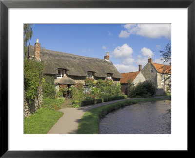 Picturesque Thatched Cottage At Thornton-Le-Dale, North Yorkshire Moors National Park, Yorkshire by Neale Clarke Pricing Limited Edition Print image