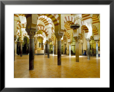 Interior Of The Great Mosque (Mezquita) And Cathedral, Unesco World Heritage Site, Cordoba, Spain by James Emmerson Pricing Limited Edition Print image
