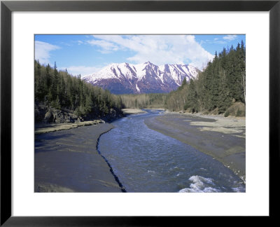 Bird Creek Along The Seward Highway, Girdwood, Alaska, Usa by Alison Wright Pricing Limited Edition Print image
