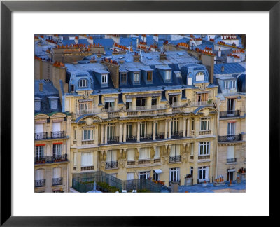 Aerial View Of Buildings Seen From The Eiffel Tower, Paris, France by Jim Zuckerman Pricing Limited Edition Print image