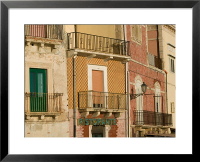 Waterfront Sunrise On Lungomoare Elio Vittorini, Ortygia Island, Syracuse, Sicily, Italy by Walter Bibikow Pricing Limited Edition Print image