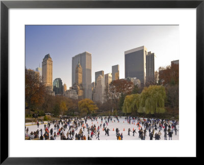 Wollman Icerink At Central Park, Manhattan, New York City, Usa by Alan Copson Pricing Limited Edition Print image