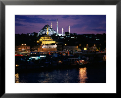Sulemaniye Mosque From The Eminonu District, Istanbul, Turkey by Greg Elms Pricing Limited Edition Print image
