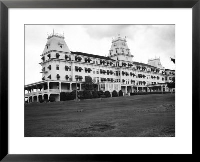 Exterior Of Wentworth By The Sea Hotel by Walker Evans Pricing Limited Edition Print image