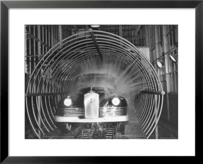 Car Going Through The Final Washing Stage by Thomas D. Mcavoy Pricing Limited Edition Print image