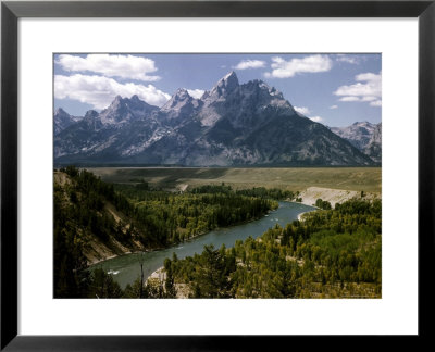 Snake River With The Grand Tetons In The Background, Jackson Hole, Wyoming by Alfred Eisenstaedt Pricing Limited Edition Print image