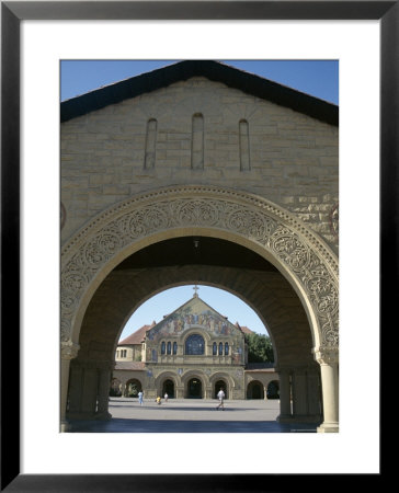Memorial Church In Main Quadrangle, Stanford University, Founded 1891, California by Christopher Rennie Pricing Limited Edition Print image