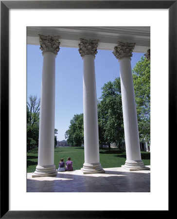 The Rotunda Designed By Thomas Jefferson, University Of Virginia, Virginia, Usa by Alison Wright Pricing Limited Edition Print image
