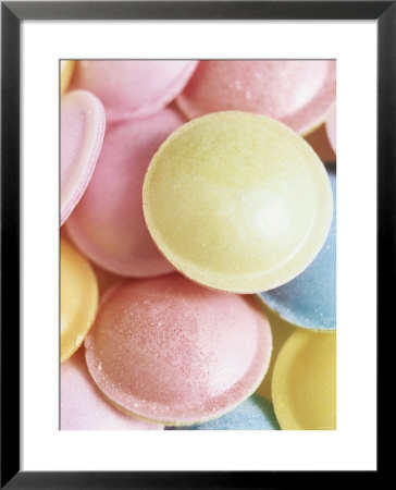 Pastel-Coloured Flying Saucers by Sam Stowell Pricing Limited Edition Print image