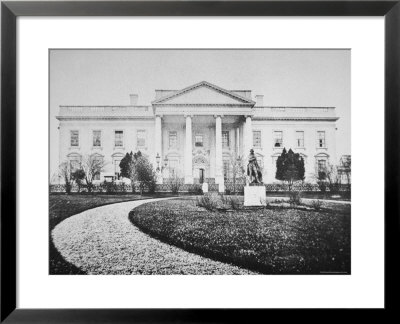 The White House At The Time Of The Inauguration Of Abraham Lincoln by Mathew B. Brady Pricing Limited Edition Print image