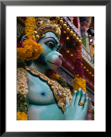 Detail Of Sri Krishnan Temple On Waterloo Street, Singapore, Singapore by Simon Richmond Pricing Limited Edition Print image