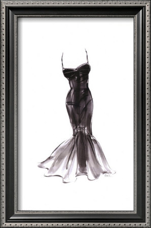 Black Dress With Flair by Tina Pricing Limited Edition Print image