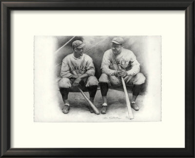 Ruth & Gehrig by Allen Friedlander Pricing Limited Edition Print image