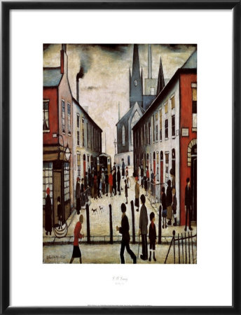The Fever Van by Laurence Stephen Lowry Pricing Limited Edition Print image
