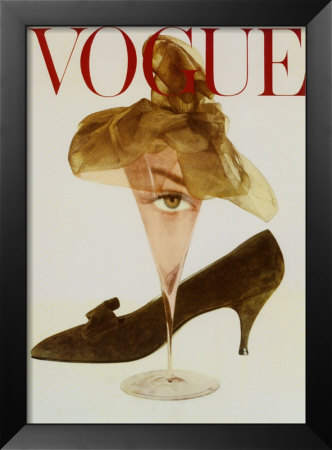 October 1957 (Vogue Cover) by John Rawlings Pricing Limited Edition Print image