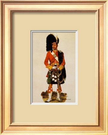 The Argyll & Sutherland Highlanders by A. E. Haswell Miller Pricing Limited Edition Print image