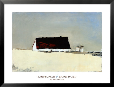 Big Barn And Silos by Sandra Pratt Pricing Limited Edition Print image