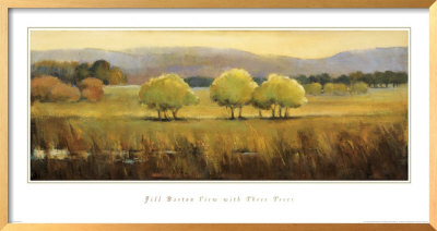 View With Three Trees by Jill Barton Pricing Limited Edition Print image