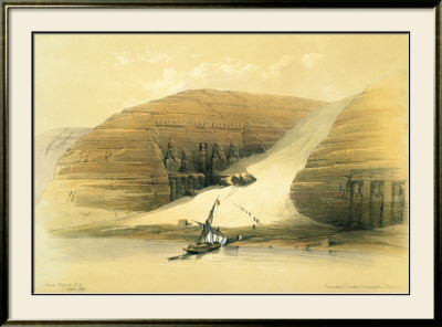 Excavated Abou Simbel by David Roberts Pricing Limited Edition Print image