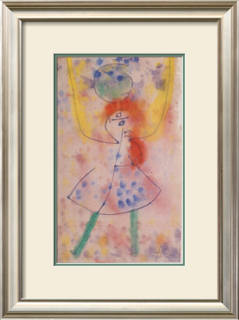 Mit Grunen Strumpfen 1939 by Paul Klee Pricing Limited Edition Print image