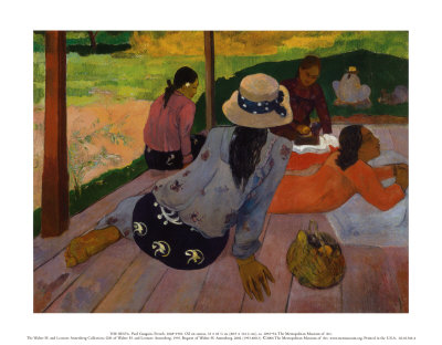 The Siesta by Paul Gauguin Pricing Limited Edition Print image