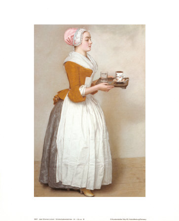 Schokoladenmadchen by Jean-Etienne Liotard Pricing Limited Edition Print image