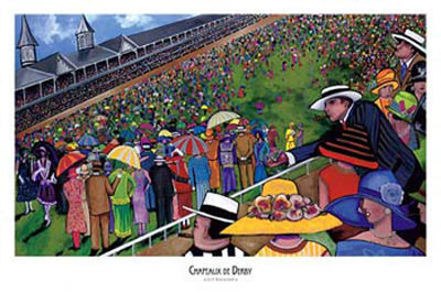 Chapeaux De Derby by Jeff Williams Pricing Limited Edition Print image